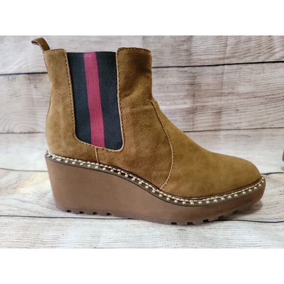 Cecelia New York Gemma Suede Boots Bootie - Brand New US 6.5 - Picture 7 of 16